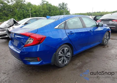 2018 Honda Civic Ex-L from USA, damaged, VIN 2HGFC1F70JH641871